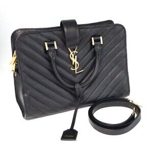 Yves Saint Laurent Quilted Leather Bag